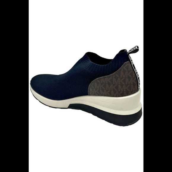 Michael Kors Women's Bodie Slip-On Sneakers Logo Black - Medium - Picture 3 of 3